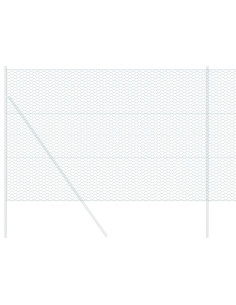 Recinzione Esagonale Verde 1,5 x 10 m PVC 2