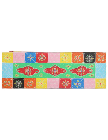 Tavolo consolle con cassetto Multicolore 100 x 30 x 77 cm