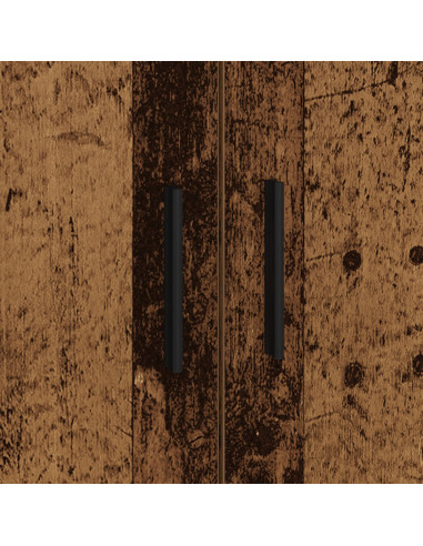 Struttura letto con contenitore Legno vecchio 80 cm