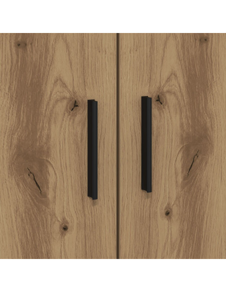 Struttura Letto con contenitore Rovere artigianale