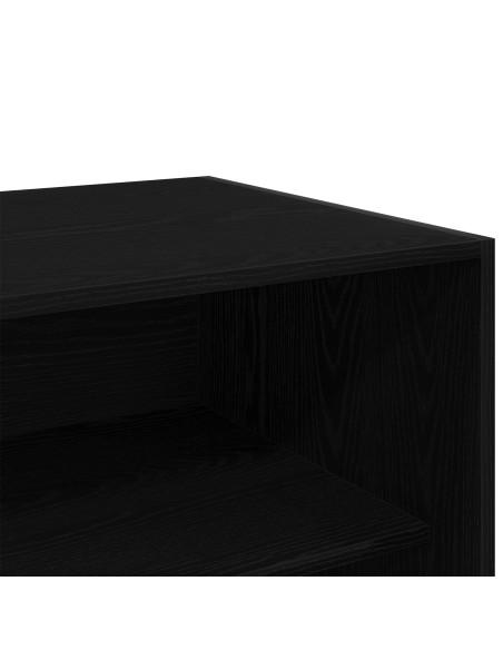 Armadio in Quercia Nera  - 100x50x200 cm, Realizzato in Legno Ingegnerizzato