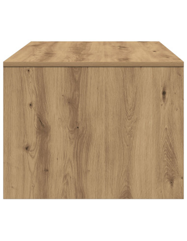 Tavolino da salotto Rovere artigianale 102 x 55 x 43,5 cm