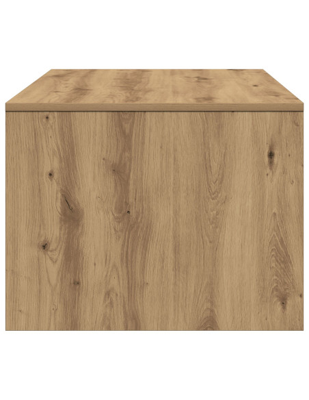 Tavolino da caffè  - Rovere artigianale - 102x55x43.5 cm - Realizzato in legno ingegnerizzato