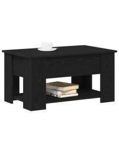 Tavolino da salotto Rovere Nero 79 x 49 x 41 cm 2