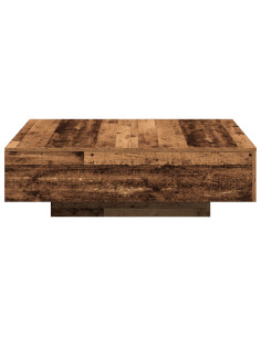 Tavolino da salotto Legno vecchio 100 x 100 x 31 cm 2