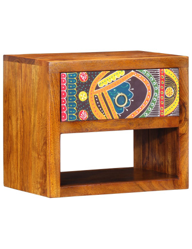 Armadio da Notte con cassetto Marrone 40 x 35 x 35 cm