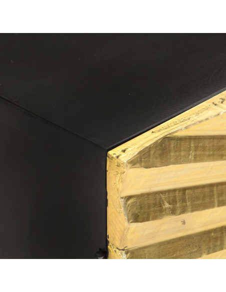 Mobile Porta TV 90x30x45 cm in Legno Massello di Mango