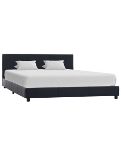 Giroletto Nero in Similpelle 160x200 cm 2