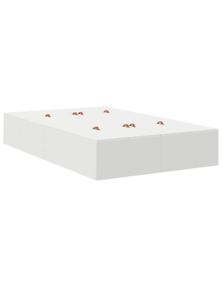 Struttura Letto Storage  Bianca 120x190 cm