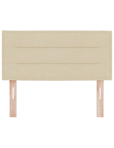 Testiera con testiera Crema 90 cm Pelle Sintetica