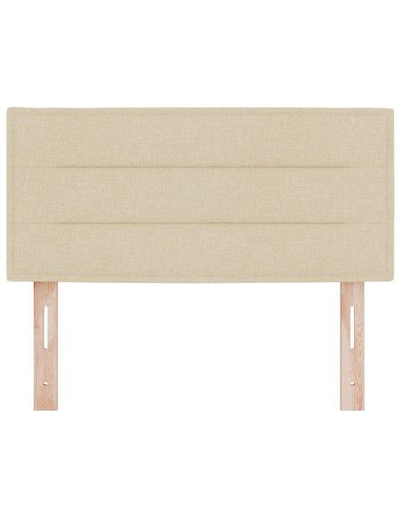 Testiera con testiera Crema 90 cm Pelle Sintetica