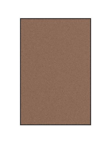 Tappetino Marrone e Nero 120 x 180 cm Polipropilene e vinile
