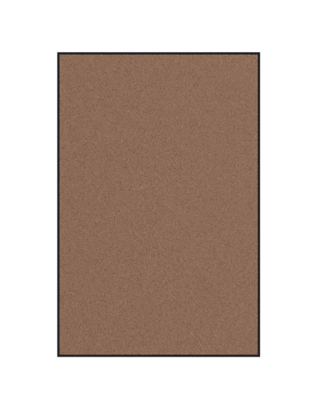 Tappetino Marrone e Nero 120 x 180 cm Polipropilene e vinile