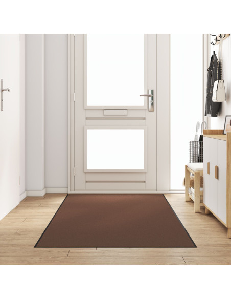 Tappetino Marrone e Nero 120 x 300 cm Polipropilene e vinile