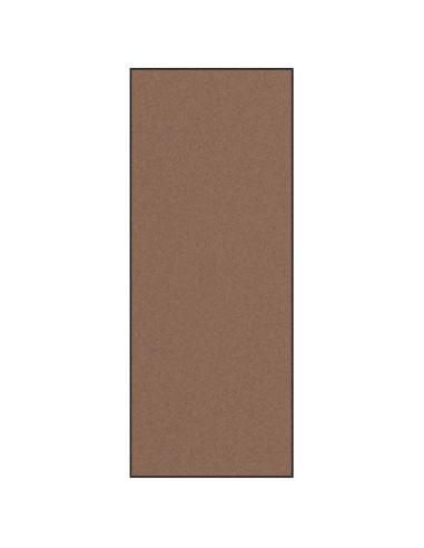 Tappetino Marrone e Nero 120 x 300 cm Polipropilene e vinile