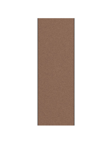 Tappetino Marrone e Nero 120 x 350 cm Polipropilene e vinile