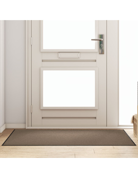 Tappetino rettangolare  beige 90x150 cm