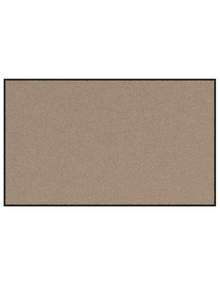 Tappetino rettangolare  beige 90x150 cm