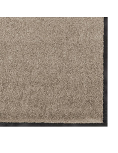 Tappetino Beige e Nero 120 x 250 cm Polipropilene e vinile 2