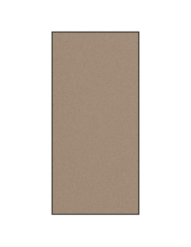 Tappetino Beige e Nero 120 x 250 cm Polipropilene e vinile