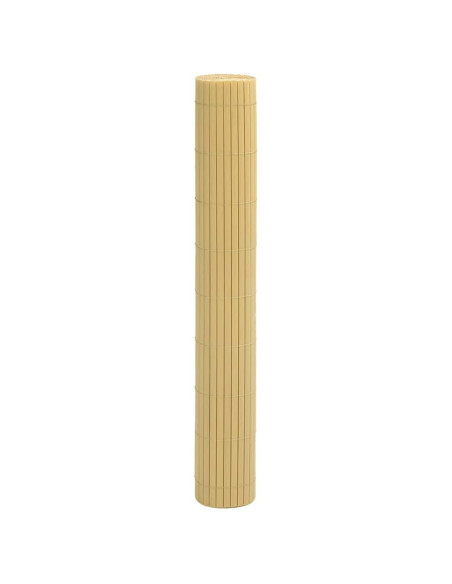 Recinzione da Giardino Bifacciale Gialla 1,8x5 m in PVC