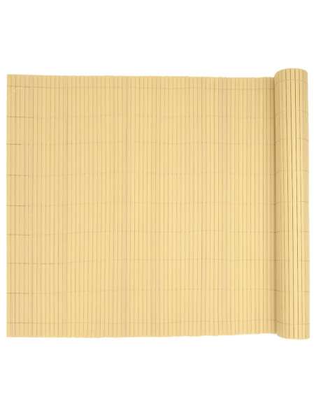 Recinzione da Giardino Bifacciale Gialla 1,8x5 m in PVC