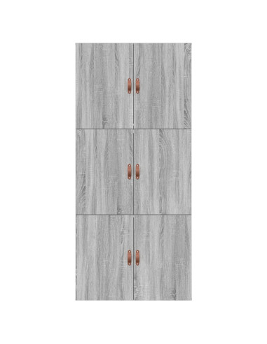 Struttura letto con contenitore Grigio Sonoma 90 x 190 cm