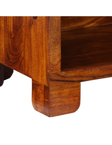 Mobile per scarpe con lo scaffale Marrone 55 x 35 x 75 cm