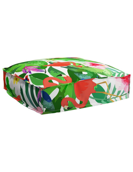 Cuscino Floreale Multicolore 50 x 50 x 12 cm Tessuto Oxford