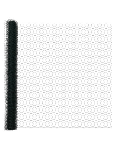 Recinzione con Posto Verde 1,6 x 50 m Acciaio e PVC