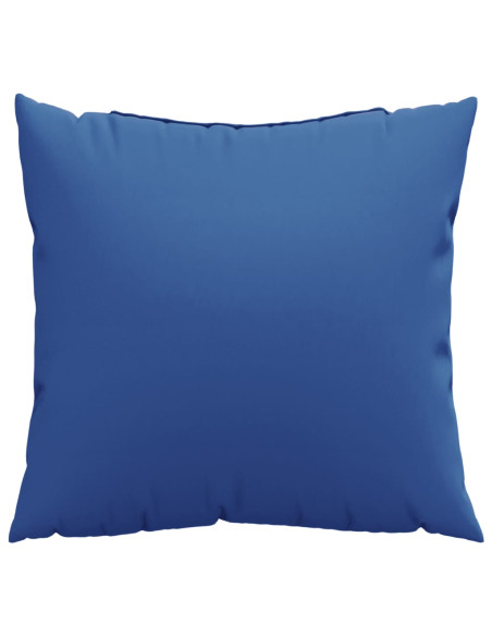 Cuscini per Divano 4 pz Blu Reale 40x40 cm in Tessuto