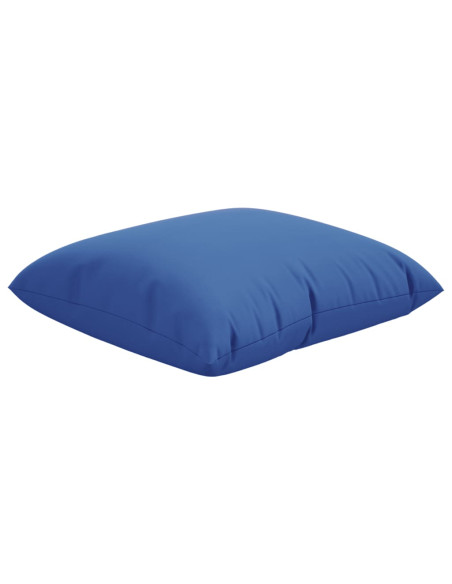 Cuscini per Divano 4 pz Blu Reale 40x40 cm in Tessuto
