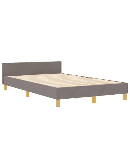 Struttura del letto  Tortora 120x200 cm in tessuto