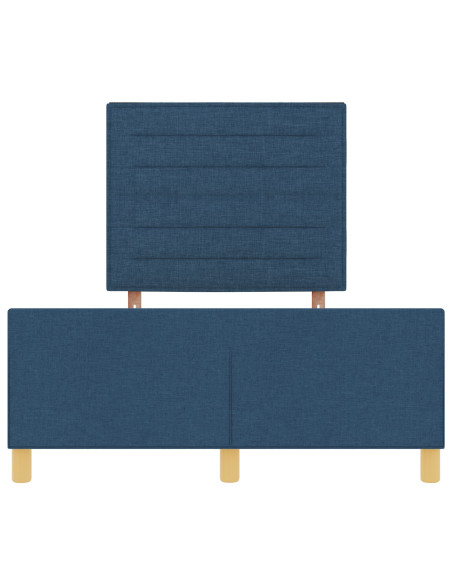 Struttura letto  Blu Tessuto 120 x 190 cm Struttura letto