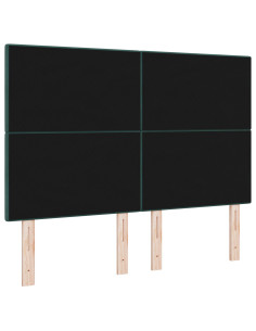 Testiera con testiera Verde Scuro 160 cm Pelle Sintetica