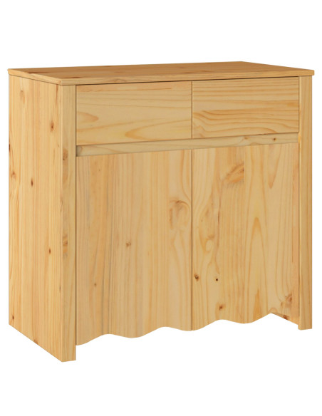 Sideboard  ""DRAMMEN"" 79x43x75,5 cm Legno Massello di Pino