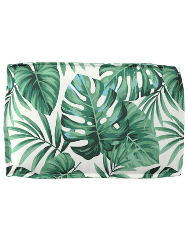 Cuscino Foglia Motivo Foglia 60 x 40 x 12 cm Tessuto Oxford