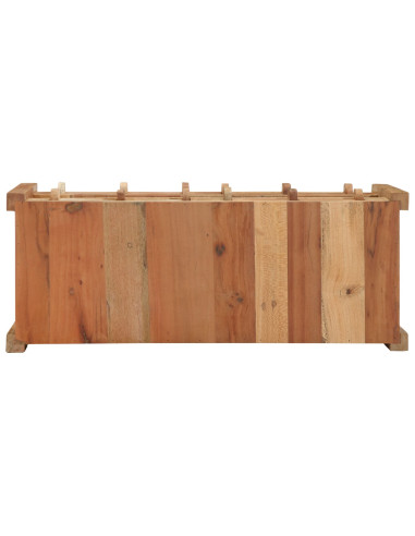 Mobile TV Marrone 83 x 33 x 46 cm Legno Recuperato Massello