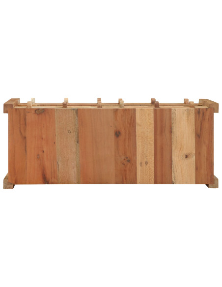 Mobile TV Marrone 83 x 33 x 46 cm Legno Recuperato Massello