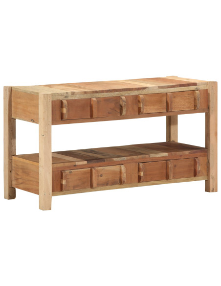 Mobile TV Marrone 83 x 33 x 46 cm Legno Recuperato Massello