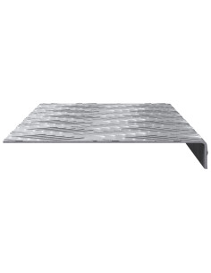 Gradini per Scale 10 pcs Argento 60 x 18 cm Alluminio 2