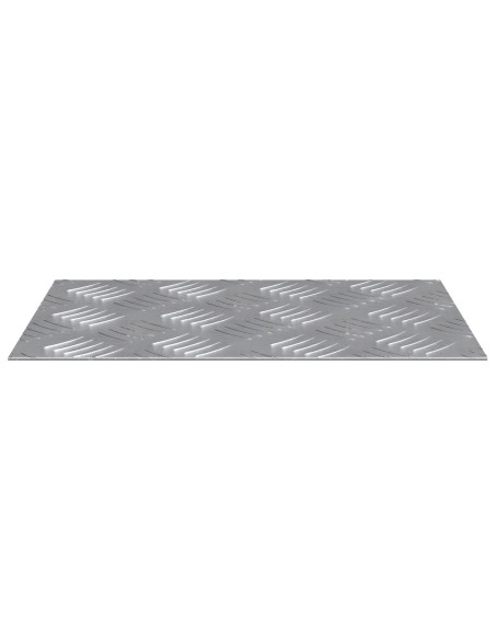 Pannelli in Alluminio Checker 2 pz Antiscivolo 30x20 cm