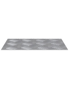 Gradini per Scale 4 pcs Argento 30 x 20 cm Alluminio 2