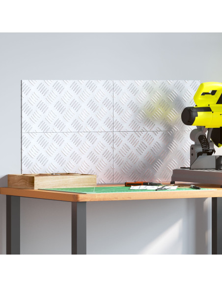 Piaste di Alluminio  4 pz Antiscivolo 40x20 cm