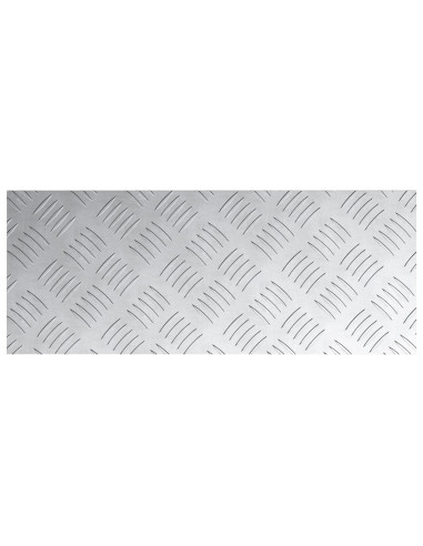 Gradini per Scale 4 pcs Argento 50 x 20 cm Alluminio