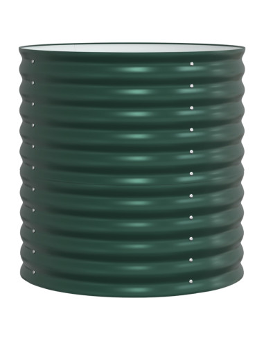 Letto Rialzato Verde 80 x 80 x 81 cm Acciaio