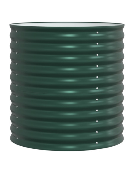 Letto Rialzato Verde 80 x 80 x 81 cm Acciaio