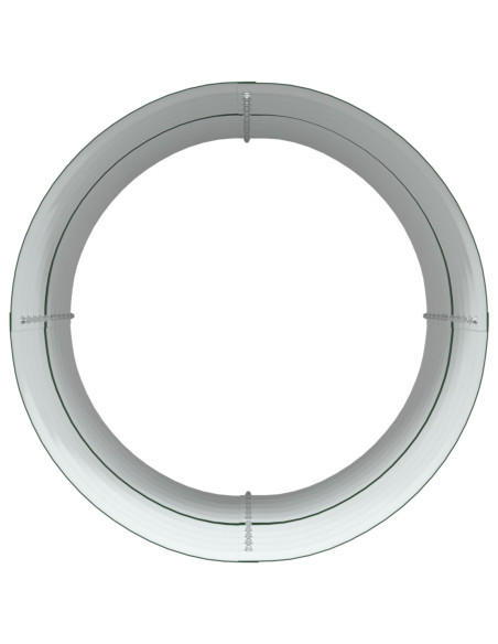 Letto Rialzato Verde 80 x 80 x 81 cm Acciaio