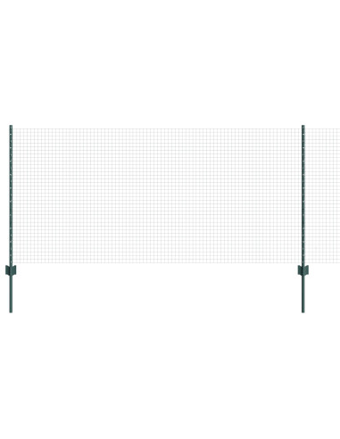 Recinzione con Posto Verde 1 x 10 m Acciaio