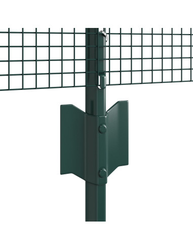 Recinzione con Posto Verde 0,5 x 25 m Acciaio